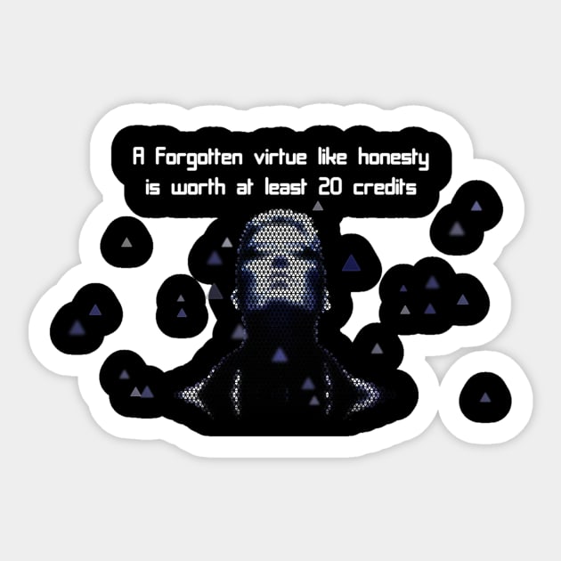 Forgotten Virtue Sticker by s0nicscrewdriver